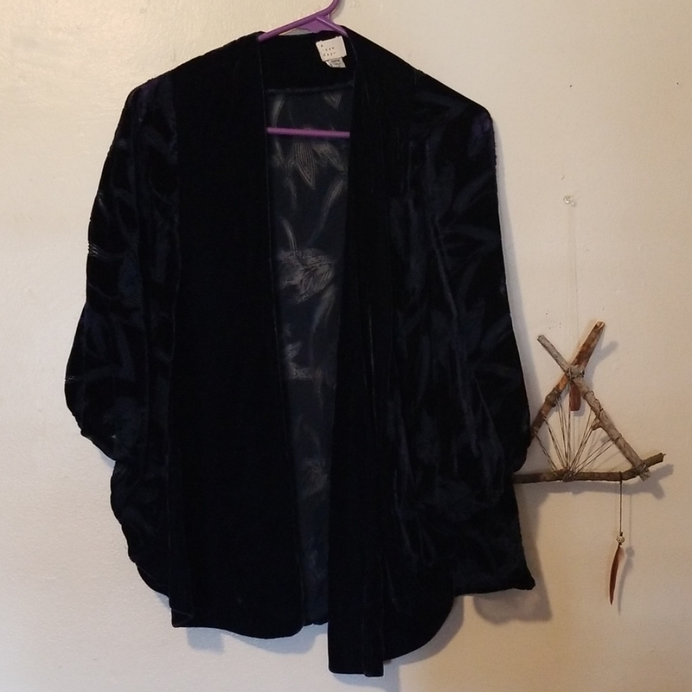 Target navy blue kimono
